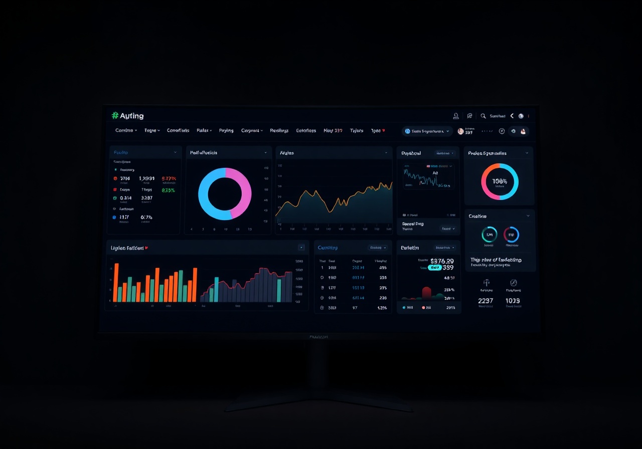Интерфейс новой версии дашборда ProBank с акцентом на графики